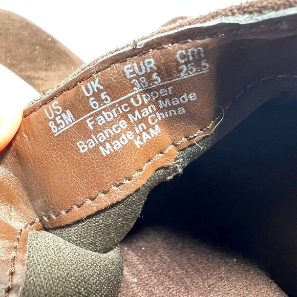 Life Sride Soft System-Women's Brown Cowgirl/Western Ankle Boots-Size 8 1/2-Com - Picture 16 of 16